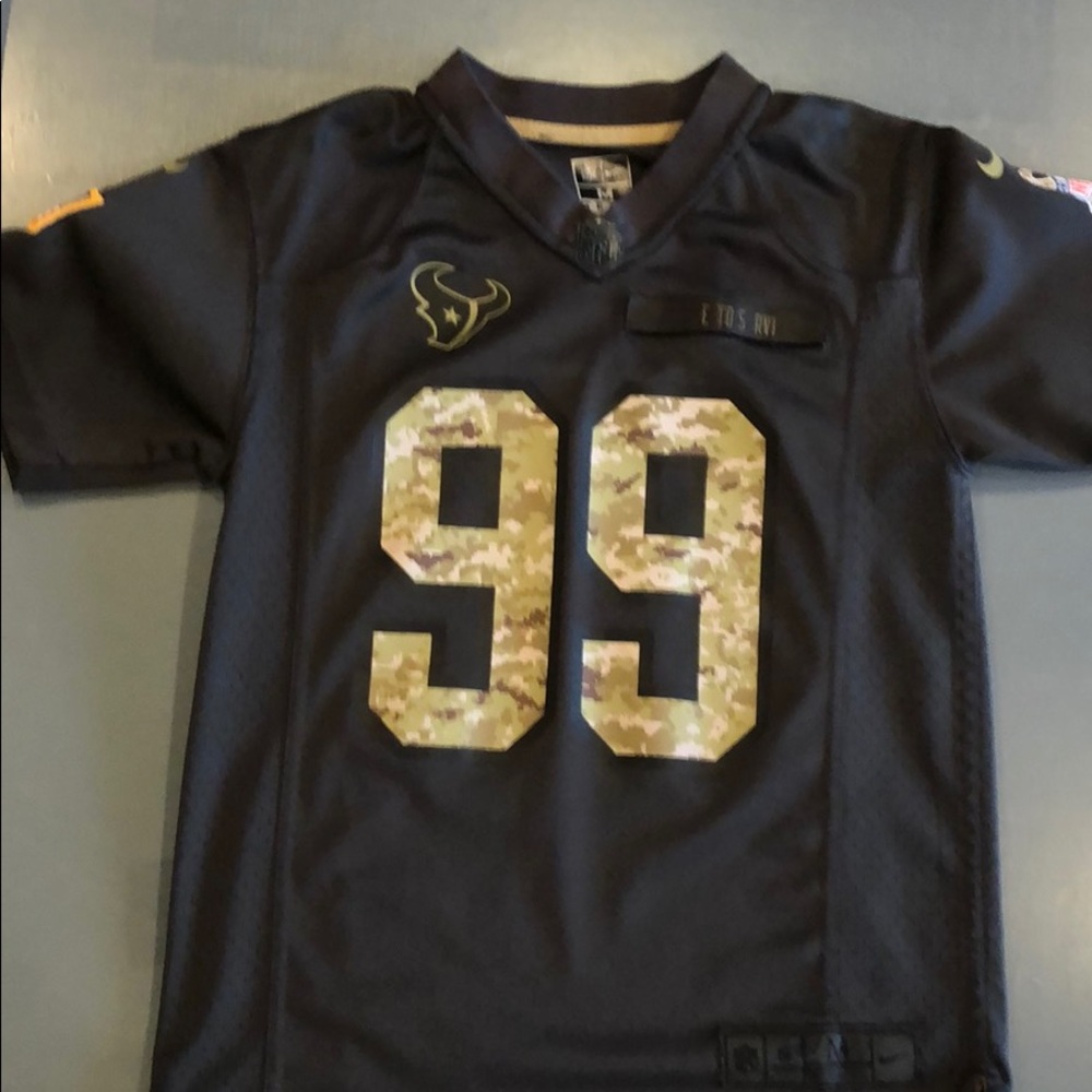 JJ Watt YM Nike Military Jersey